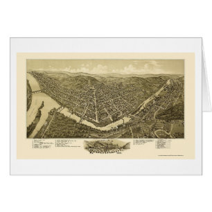 Franklin, carte panoramique de PA - 1901