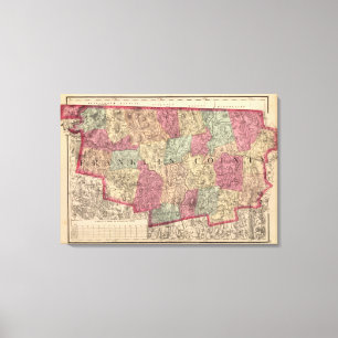 Franklin County Canvas Print