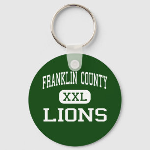 Franklin County - Lions - High - Carnesville Keychain