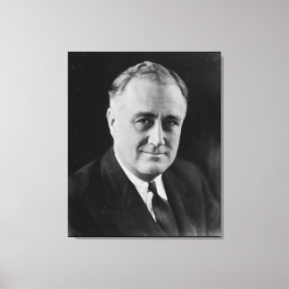 FRANKLIN D. ROOSEVELT 1933 National Archives Photo Canvas Print