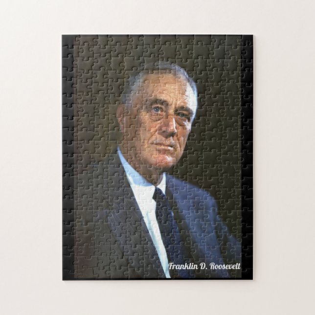 Franklin D. Roosevelt Jigsaw Puzzle (Vertical)