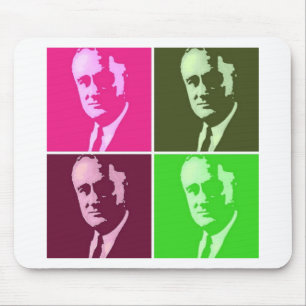 Franklin D. Roosevelt Mouse Pad