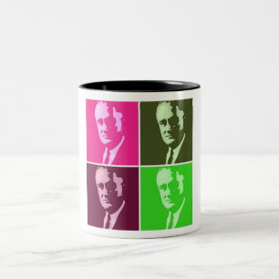 Franklin D. Roosevelt Two-Tone Coffee Mug