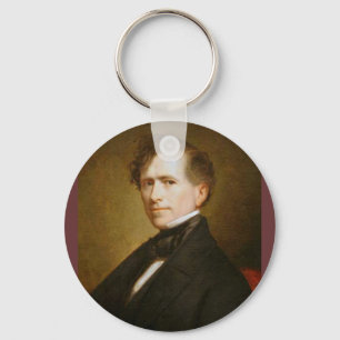 Franklin Pierce 14 Keychain