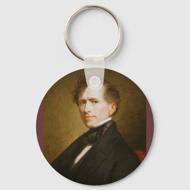 Franklin Pierce 14 Keychain (Front)