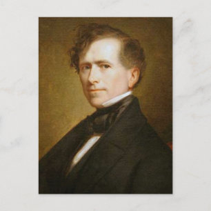 Franklin Pierce 14 Postcard