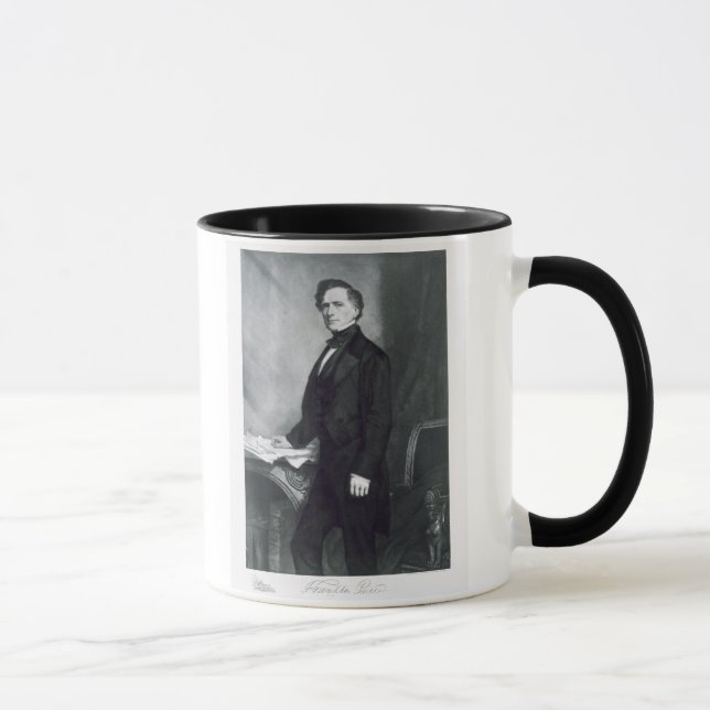 Franklin Pierce, 14th President of the United Stat Mug (Right)