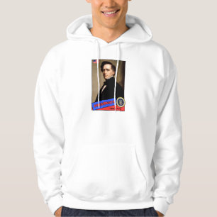Franklin Pierce Baseball Card Hoodie