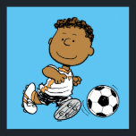 Franklin Playing Soccer Poster<br><div class="desc">Check out this fun graphic of Franklin playing soccer.</div>