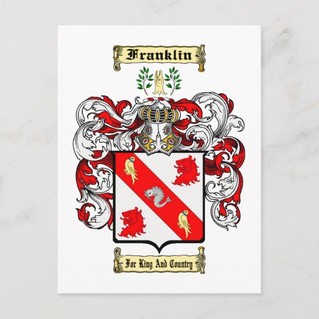 Franklin Postcard (Front)