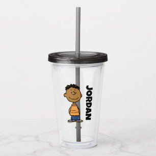 Franklin Smiling Add Your Name Acrylic Tumbler