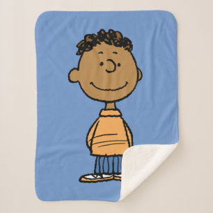 Franklin Smiling Sherpa Blanket
