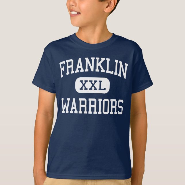 Franklin - Warriors - Junior - Brainerd Minnesota T-Shirt (Front)