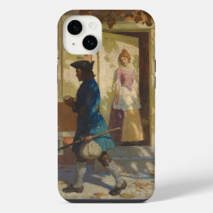 Franklin's Arrival in Philadelphia by N. C. Wyeth iPhone 14 Plus Case