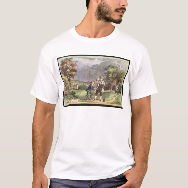 Franklin's experiment in electricity T-Shirt (Front)