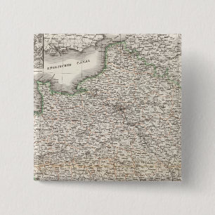 Frankreich - France 2 Inch Square Button