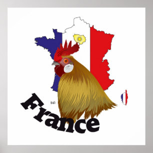 Frankreich, France, Francia Poster