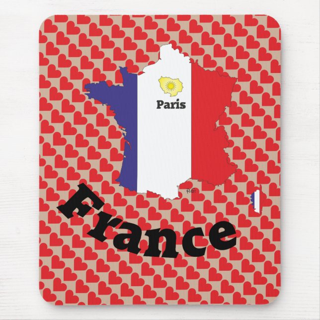 Frankreich - France  Mousepad (Front)