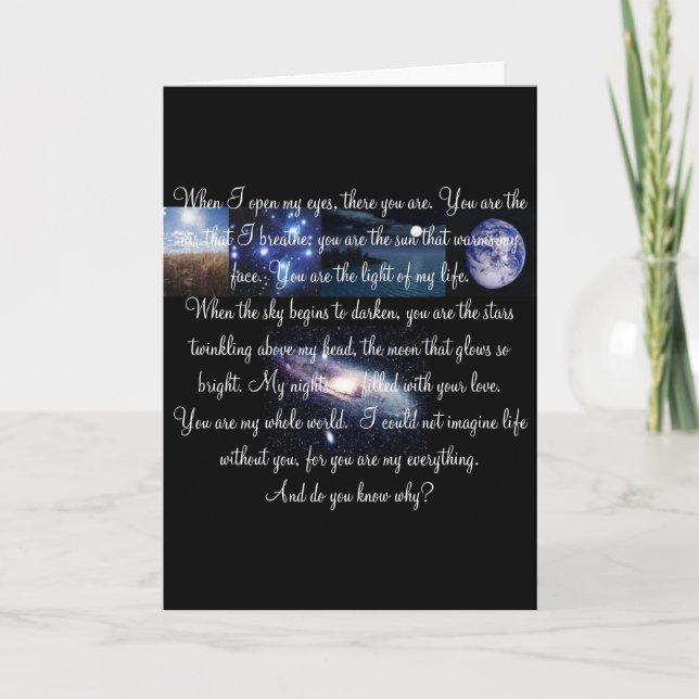 Frank's love card (Front)