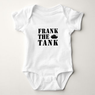frankthetank3blk baby bodysuit