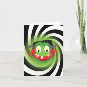 Franky Stein Halloweeen Card