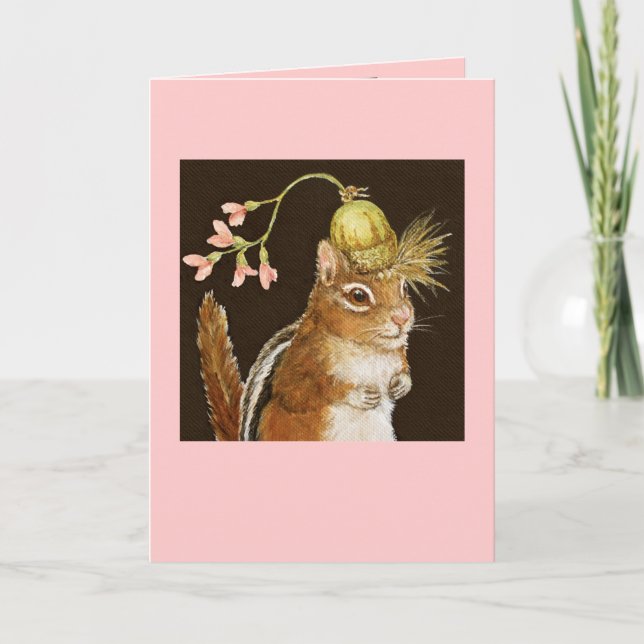 Frannie la carte chipmunk (Devant)