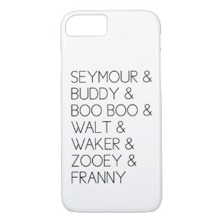 Franny Zooey Glass Family iPhone 7 case