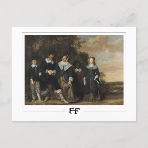 Frans Hals #277 - Fine Art Postcard