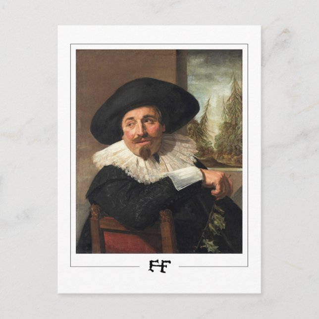 Frans Hals #2 - Carte postale d'art fin (Devant)