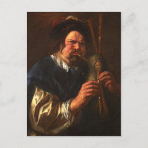 Frans Hals Art Postcard