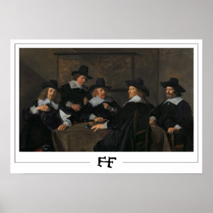 Frans Hals Zedign Poster d'art #66