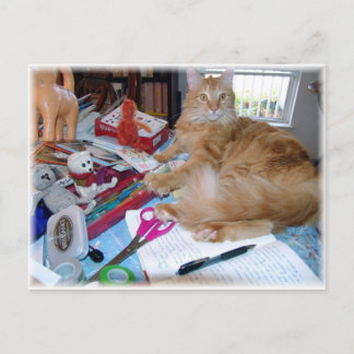 Franscious and Lennart, Apelsin and Mandarin Postcard