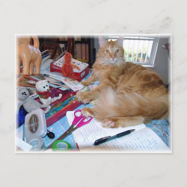 Franscious and Lennart, Apelsin and Mandarin Postcard (Front)