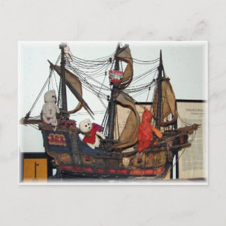 Franscious and Lennart Ship Postcard