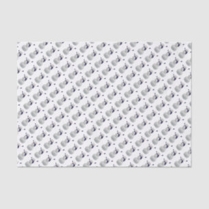 Frantic Snowman Tissue Paper