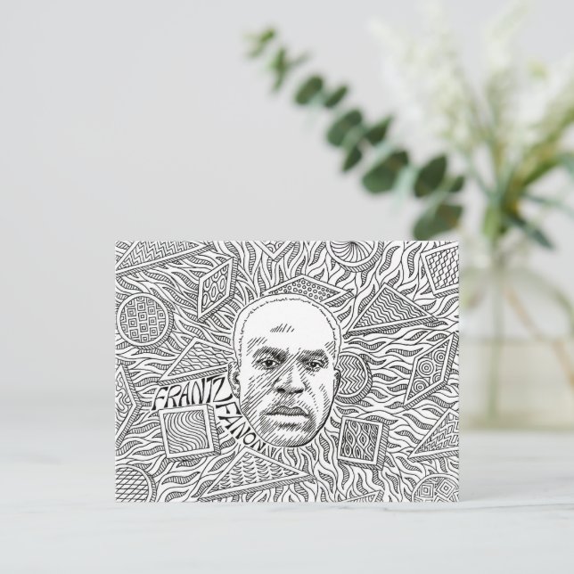 Frantz Fanon Postcard (Standing Front)
