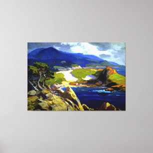 Franz Bischoff - Cypress Green Canvas Print