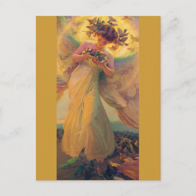 Franz Dvorak CC0420 Favourite Angel Postcard (Front)