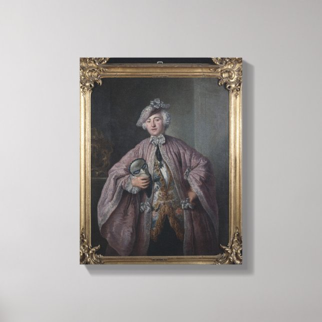 Franz Isaak von Chasot Canvas Print (Front)