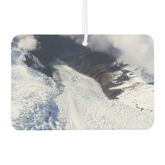 Franz Josef Glacier Aerial View, New Zealand Air Freshener (Front)