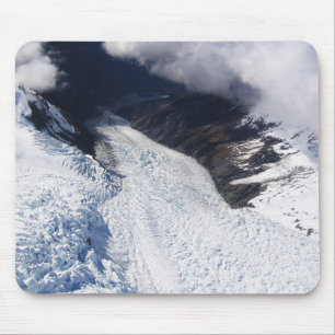 Franz Josef Glacier Aerial View, New Zealand Mouse Pad