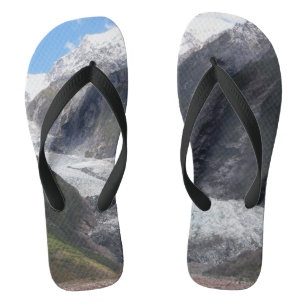 Franz Josef Glacier, New Zealand Flip Flops