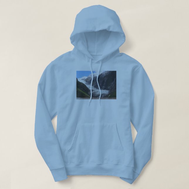 Franz Josef Glacier, New Zealand Hoodie (Design Front)