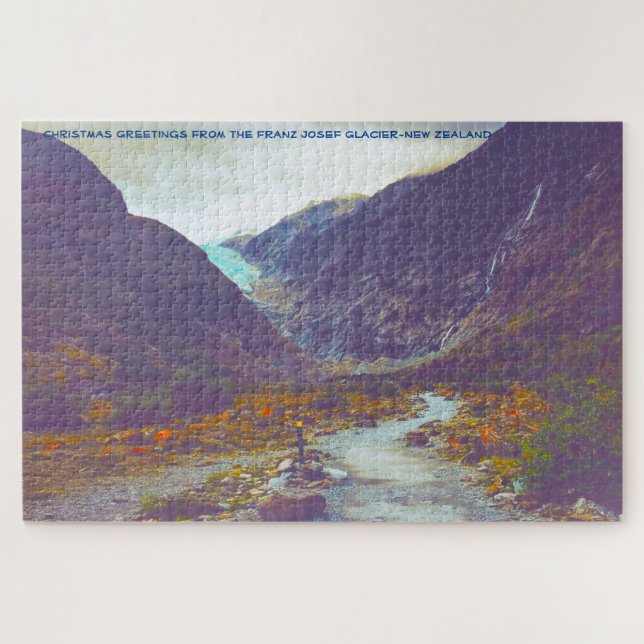 -Franz Josef Glacier-New Zealand Jigsaw Puzzle (Horizontal)