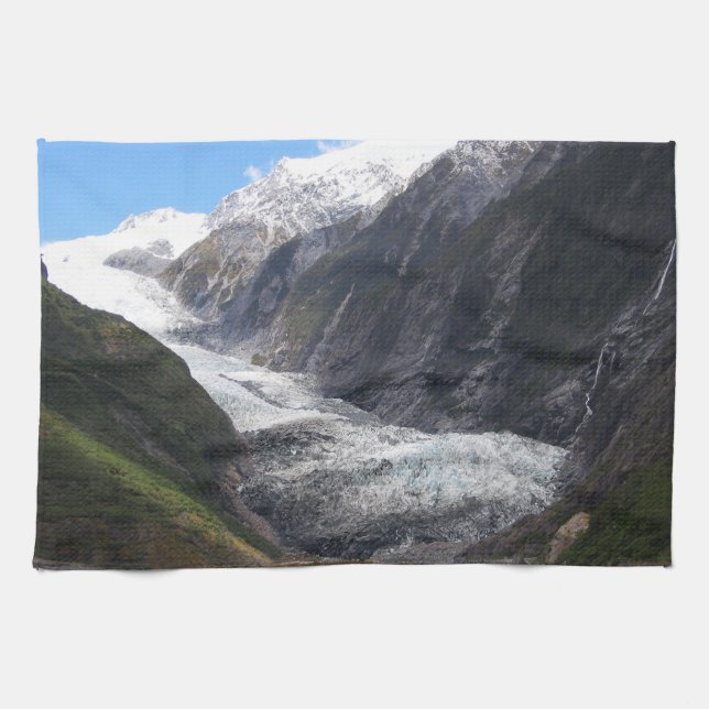 Franz Josef Glacier, New Zealand Kitchen Towel (Horizontal)
