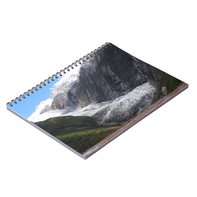 Franz Josef Glacier, New Zealand Notebook (Left Side)