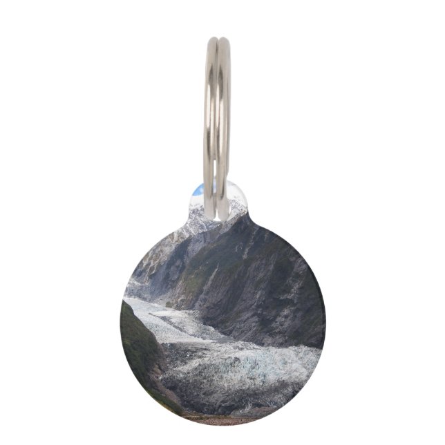 Franz Josef Glacier, New Zealand Pet Tag (Front)