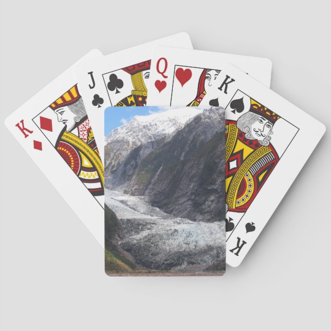 Franz Josef Glacier, New Zealand Playing Cards (Back)
