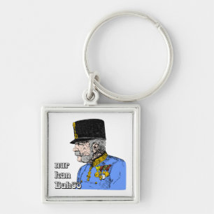 Franz Joseph, Austria Kaiser Habsburg Keychain
