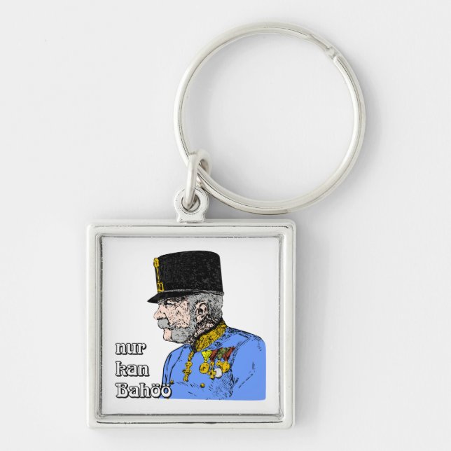 Franz Joseph, Austria Kaiser Habsburg Keychain (Front)